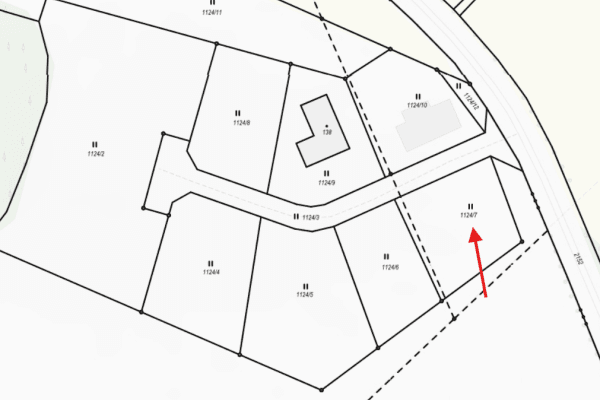 plot for sale, 1,168 m², SO POÚ Blatná plot for sale, 1,168 m², SO POÚ Blatná