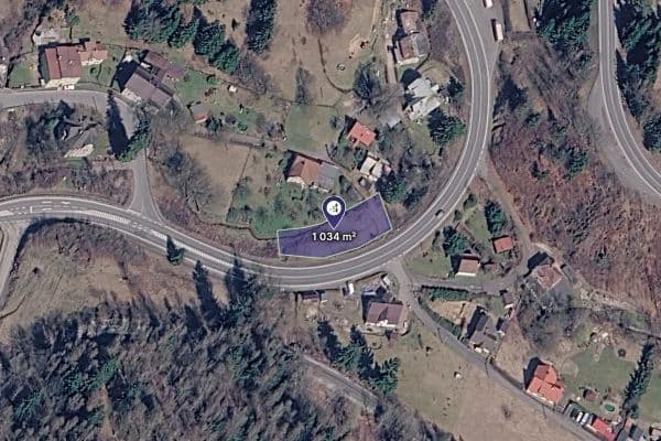 plot for sale, 1,034 m², Desná plot for sale, 1,034 m², Desná