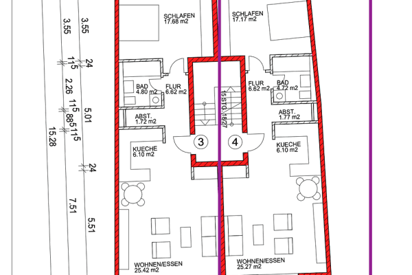2 bedroom flat to rent, 60 m², Kohlenstraße 7/1, Rastatt 2 bedroom flat to rent, 60 m², Kohlenstraße 7/1, Rastatt