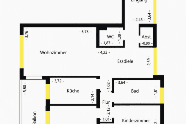 3 bedroom flat to rent, 92 m², Im Wohnpark 38, Bergheim 3 bedroom flat to rent, 92 m², Im Wohnpark 38, Bergheim