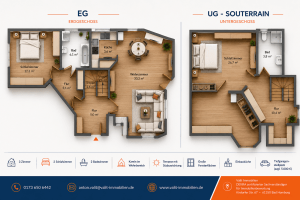 3 bedroom flat for sale, 95 m², Neu-Anspach 3 bedroom flat for sale, 95 m², Neu-Anspach