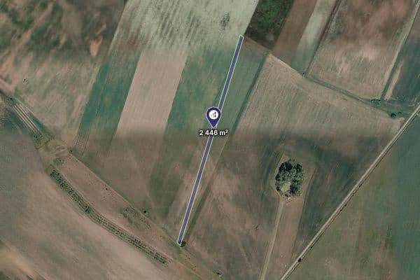plot for sale, 2,446 m², Kostice plot for sale, 2,446 m², Kostice