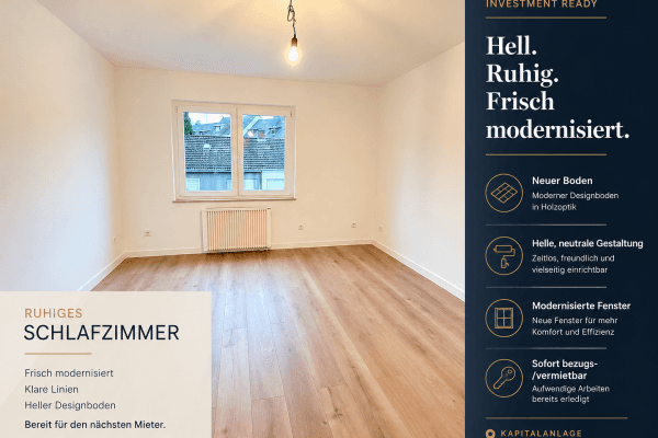 2 bedroom flat for sale, 41 m², Essen 2 bedroom flat for sale, 41 m², Essen
