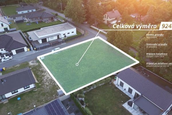 plot for sale, 924 m², Petřvald plot for sale, 924 m², Petřvald