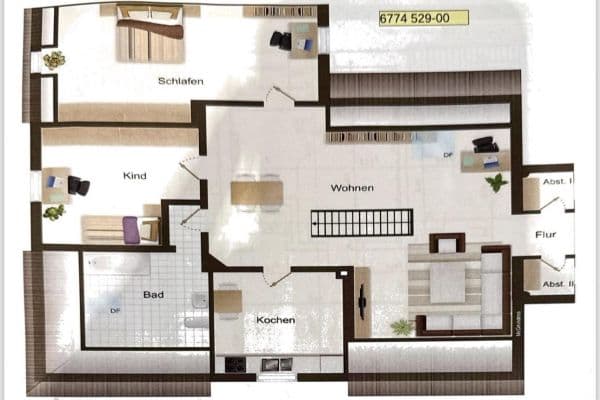 3 bedroom flat to rent, 117 m², Menglinghauser Str. 374, Dortmund 3 bedroom flat to rent, 117 m², Menglinghauser Str. 374, Dortmund