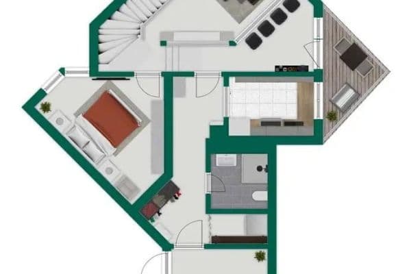 4 bedroom flat to rent, 110 m², Leonberg 4 bedroom flat to rent, 110 m², Leonberg