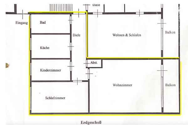 3 bedroom flat to rent, 84 m², Kerpen Horrem 3 bedroom flat to rent, 84 m², Kerpen Horrem