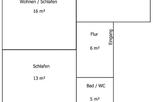 2 bedroom flat to rent, 50 m², Stauffenbergstraße 30, Aalen 2 bedroom flat to rent, 50 m², Stauffenbergstraße 30, Aalen