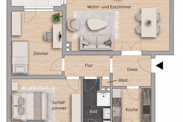 3 bedroom flat for sale, 83 m², Idstein 3 bedroom flat for sale, 83 m², Idstein
