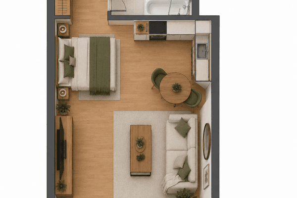1 bedroom flat to rent, 38 m², Unterschleissheim, Bavaria 1 bedroom flat to rent, 38 m², Unterschleissheim, Bavaria