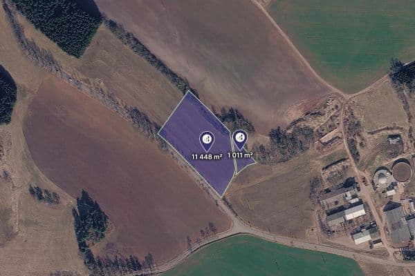 plot for sale, 3,115 m², Stará Paka plot for sale, 3,115 m², Stará Paka