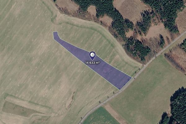 plot for sale, 34,659 m², Buková plot for sale, 34,659 m², Buková
