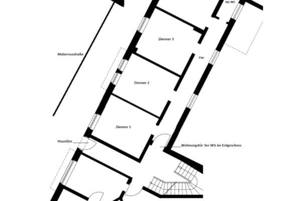 3 bedroom flat to rent, 80 m², Maternusstraße 39, Köln 3 bedroom flat to rent, 80 m², Maternusstraße 39, Köln