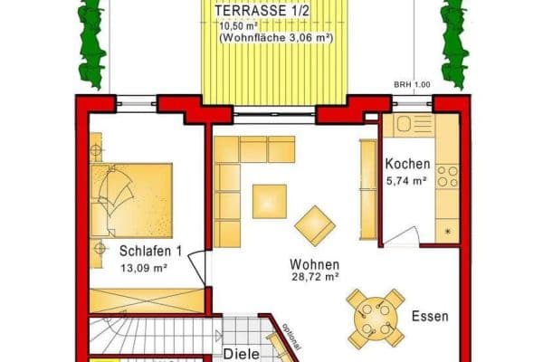 3 bedroom with open-plan kitchen flat to rent, 97 m², Hühnerheide 139, Dinslaken 3 bedroom with open-plan kitchen flat to rent, 97 m², Hühnerheide 139, Dinslaken