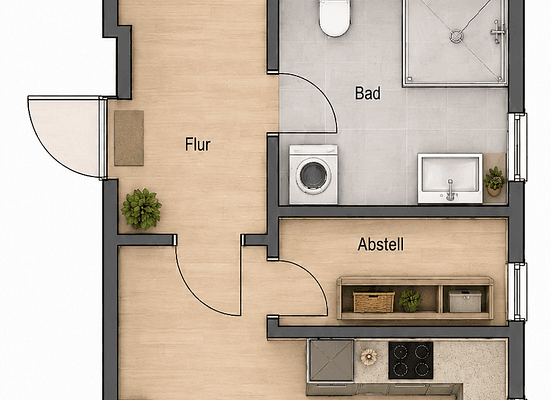 2 bedroom flat to rent, 46 m², Panketal 2 bedroom flat to rent, 46 m², Panketal