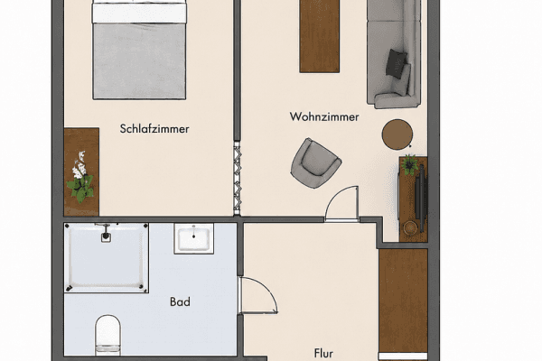 2 bedroom flat to rent, 56 m², Kurt-Schumacher-Str. 152, Dinslaken 2 bedroom flat to rent, 56 m², Kurt-Schumacher-Str. 152, Dinslaken