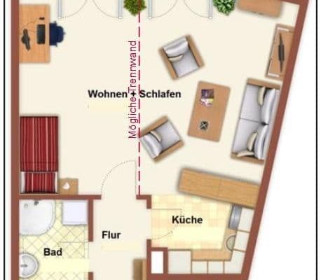2 bedroom flat for sale, 51 m², Hamburg, Hamburg 2 bedroom flat for sale, 51 m², Hamburg, Hamburg