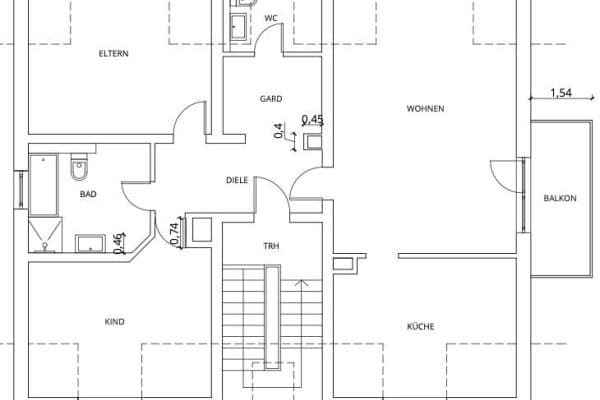 3 bedroom flat to rent, 107 m², Mömbris 3 bedroom flat to rent, 107 m², Mömbris