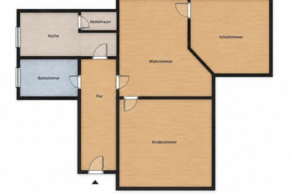 3 bedroom flat to rent, 92 m², Fürstenwalde 3 bedroom flat to rent, 92 m², Fürstenwalde