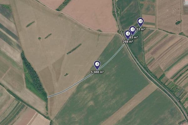 plot for sale, 6,382 m², Velká nad Veličkou plot for sale, 6,382 m², Velká nad Veličkou