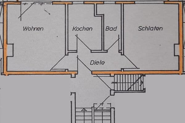 1 bedroom with open-plan kitchen flat to rent, 51 m², Hebbelstr. 26, Hattingen-Südstadt 1 bedroom with open-plan kitchen flat to rent, 51 m², Hebbelstr. 26, Hattingen-Südstadt