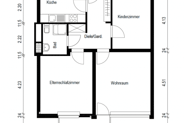 3 bedroom flat for sale, 70 m², Mülheim an der Ruhr 3 bedroom flat for sale, 70 m², Mülheim an der Ruhr