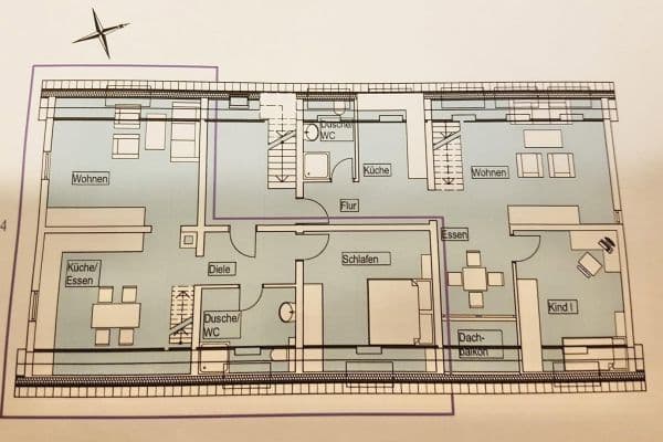 3 bedroom with open-plan kitchen flat to rent, 90 m², Simmozheim 3 bedroom with open-plan kitchen flat to rent, 90 m², Simmozheim