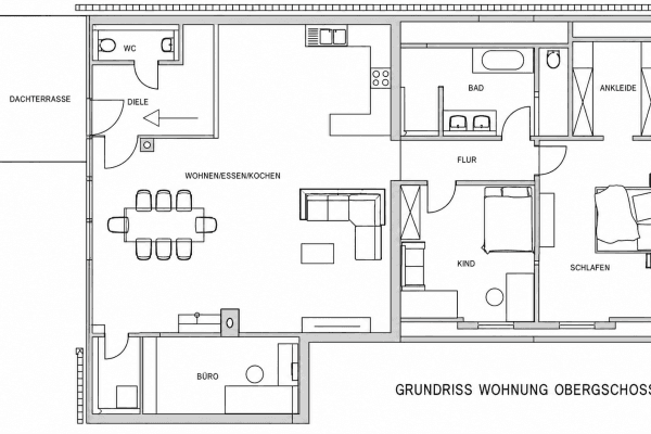 3 bedroom with open-plan kitchen flat to rent, 147 m², Niefern-Öschelbronn 3 bedroom with open-plan kitchen flat to rent, 147 m², Niefern-Öschelbronn