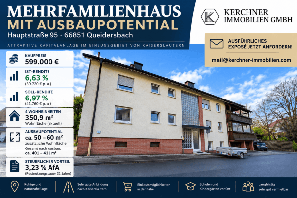 house for sale, 410 m², Hauptstr. 95, Queidersbach house for sale, 410 m², Hauptstr. 95, Queidersbach