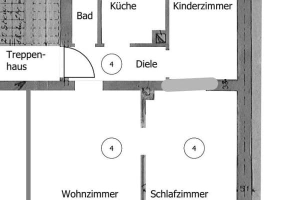 3 bedroom flat to rent, 56 m², Markgrafenstraße 17, Nürnberg 3 bedroom flat to rent, 56 m², Markgrafenstraße 17, Nürnberg