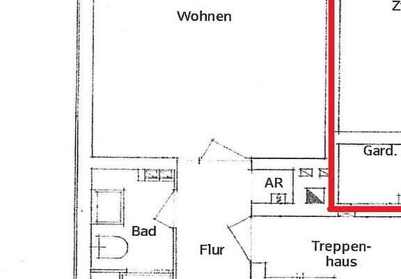 1 bedroom flat to rent, 36 m², Martinistraße 17, Osnabrück, Lower Saxony 1 bedroom flat to rent, 36 m², Martinistraße 17, Osnabrück, Lower Saxony