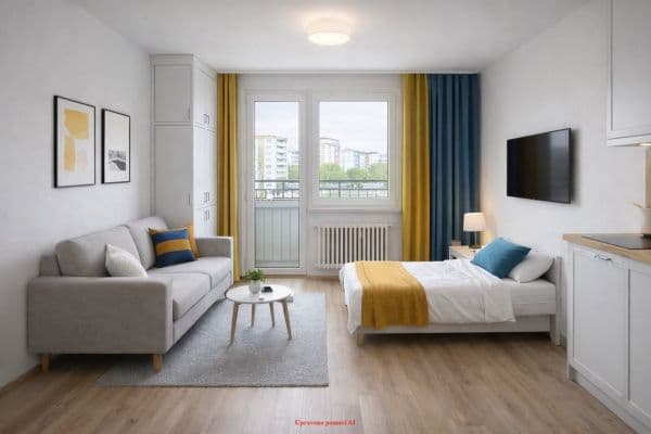 Studio flat to rent, 28 m², Okružní, Orlová-Lutyně Studio flat to rent, 28 m², Okružní, Orlová-Lutyně