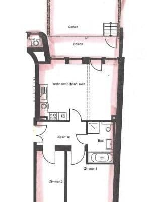 3 bedroom flat to rent, 75 m², Leipzig, Saxony 3 bedroom flat to rent, 75 m², Leipzig, Saxony