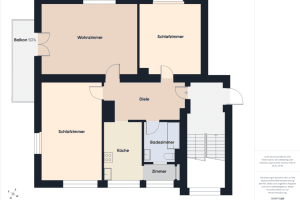 3 bedroom flat to rent, 94 m², Stuttgart, Baden-Württemberg 3 bedroom flat to rent, 94 m², Stuttgart, Baden-Württemberg