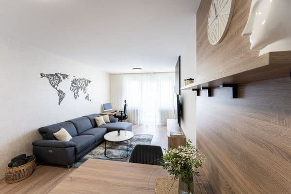 1 bedroom with open-plan kitchen flat for sale, 49 m², Vranovská, Brno 1 bedroom with open-plan kitchen flat for sale, 49 m², Vranovská, Brno
