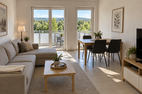 2 bedroom flat to rent, 55 m², Bad Orb 2 bedroom flat to rent, 55 m², Bad Orb