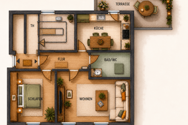 2 bedroom flat for sale, 60 m², Freising, Bavaria 2 bedroom flat for sale, 60 m², Freising, Bavaria