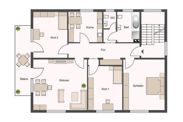 4 bedroom flat to rent, 118 m², Wunstorf, Lower Saxony 4 bedroom flat to rent, 118 m², Wunstorf, Lower Saxony