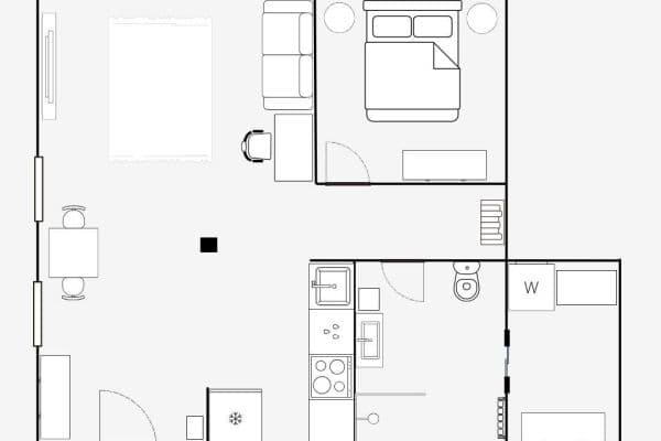 2 bedroom flat to rent, 48 m², Kettengäßchen 1, Augsburg, Bavaria 2 bedroom flat to rent, 48 m², Kettengäßchen 1, Augsburg, Bavaria