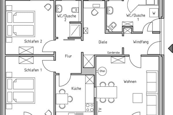 house for sale, 92 m², Wyk auf Föhr, Schleswig-Holstein house for sale, 92 m², Wyk auf Föhr, Schleswig-Holstein