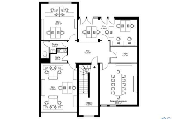 office to rent, 140 m², Detmolder Str. 596, Bielefeld office to rent, 140 m², Detmolder Str. 596, Bielefeld