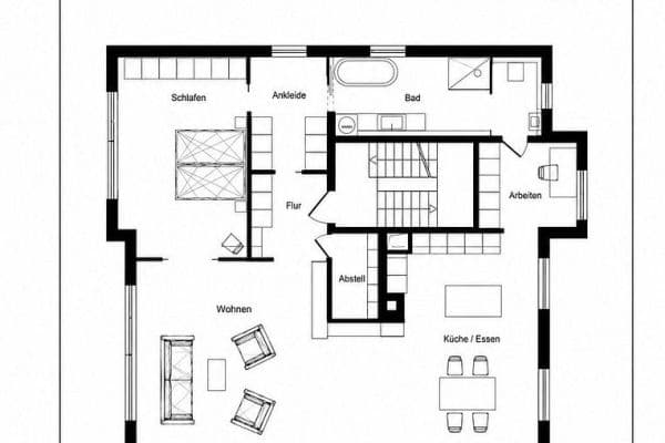 2 bedroom with open-plan kitchen flat to rent, 126 m², Am Suderbrunnen 12, Mainz 2 bedroom with open-plan kitchen flat to rent, 126 m², Am Suderbrunnen 12, Mainz