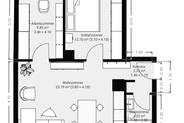 3 bedroom flat for sale, 52 m², Heilbronn 3 bedroom flat for sale, 52 m², Heilbronn