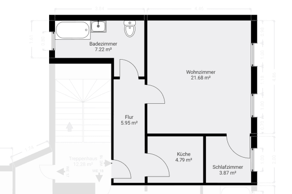 2 bedroom flat to rent, 44 m², Sieverstorstraße 1, Magdeburg, Saxony-Anhalt 2 bedroom flat to rent, 44 m², Sieverstorstraße 1, Magdeburg, Saxony-Anhalt