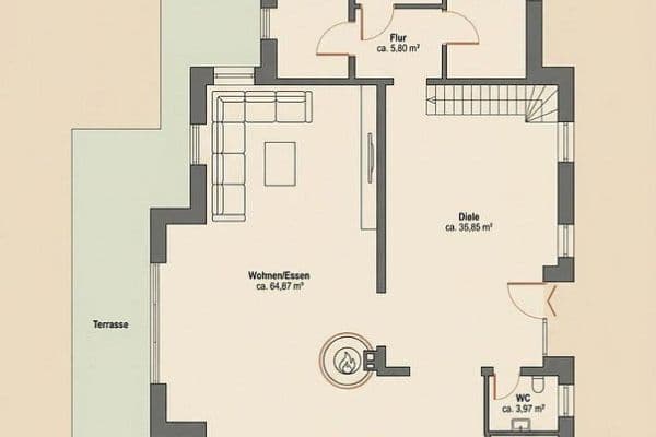 house for sale, 350 m², Moorweg 12, Otter house for sale, 350 m², Moorweg 12, Otter
