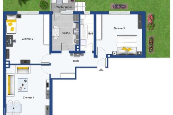 3 bedroom flat to rent, 106 m², Bergmannstr. 15, Hildesheim, Lower Saxony 3 bedroom flat to rent, 106 m², Bergmannstr. 15, Hildesheim, Lower Saxony