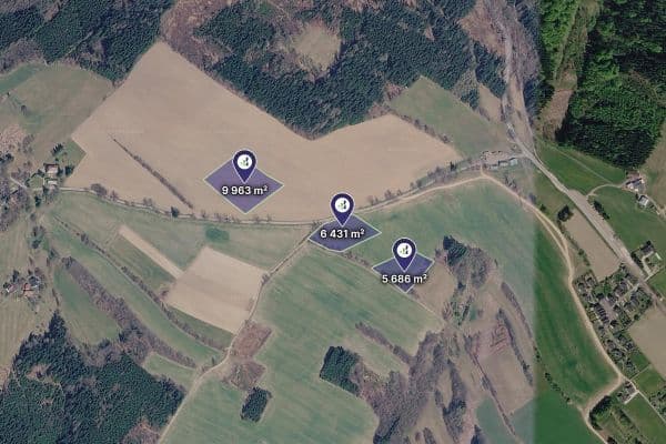 plot for sale, 1,840 m², Vysoké nad Jizerou plot for sale, 1,840 m², Vysoké nad Jizerou