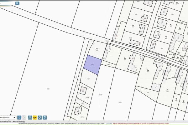 plot for sale, 835 m², Ohaře plot for sale, 835 m², Ohaře