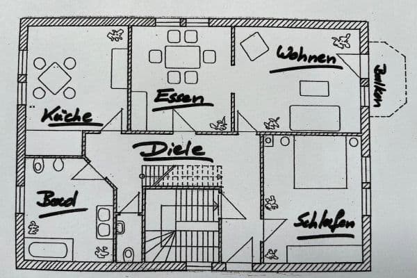 3 bedroom flat to rent, 98 m², Mosbach 3 bedroom flat to rent, 98 m², Mosbach