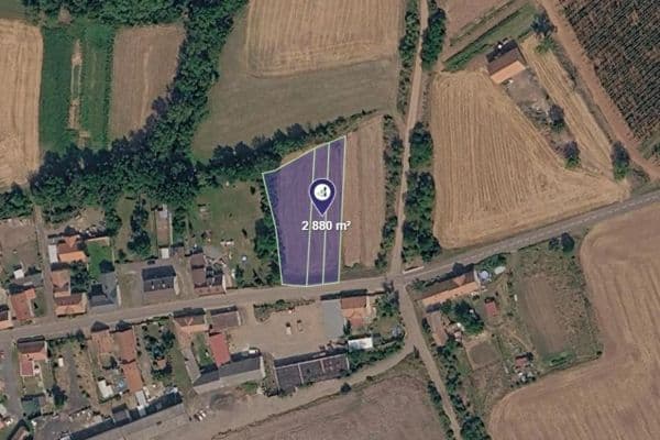 plot for sale, 2,880 m², Blšany plot for sale, 2,880 m², Blšany